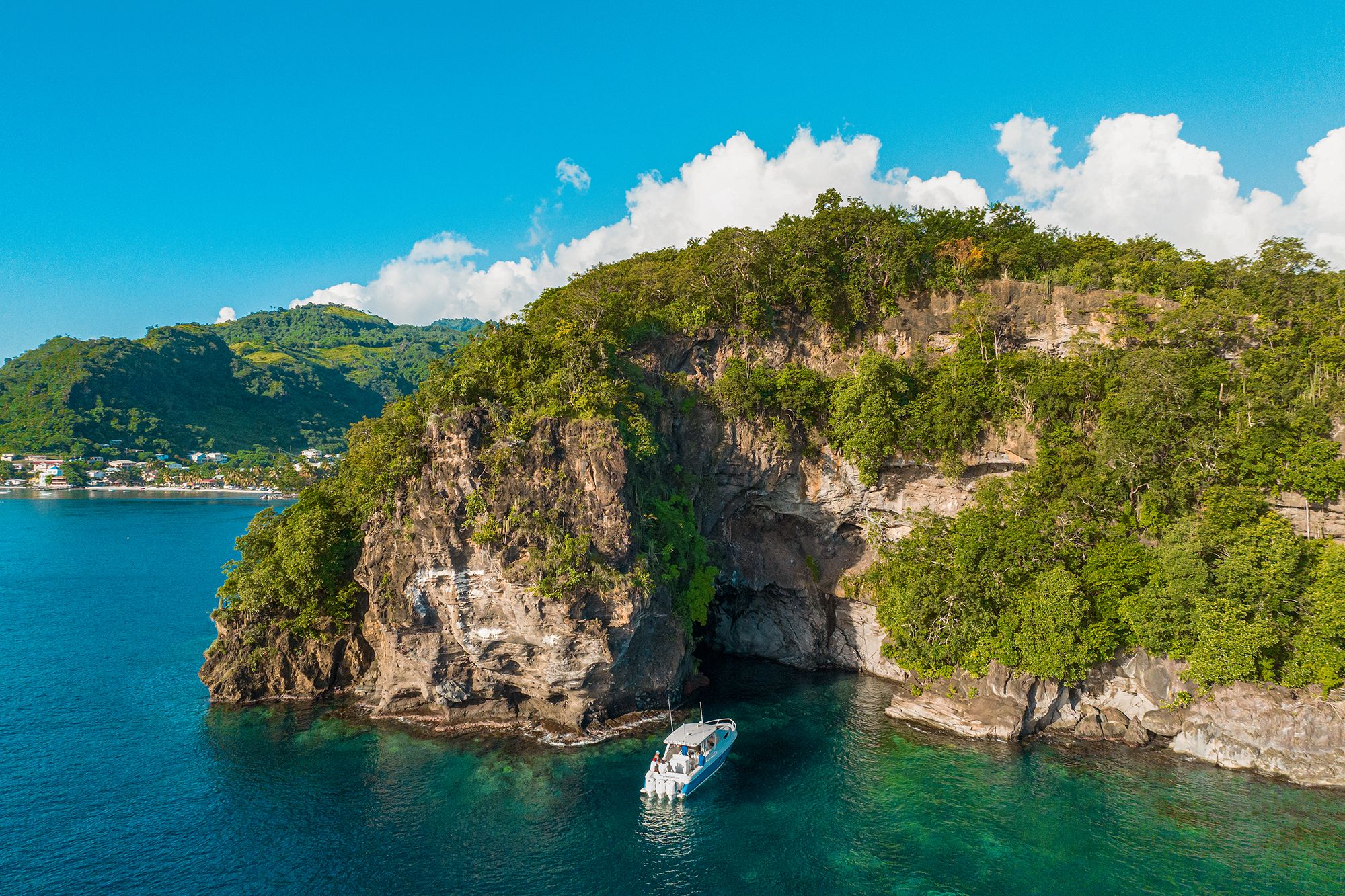 SSV Saint Vincent Destination Terrain Aerial