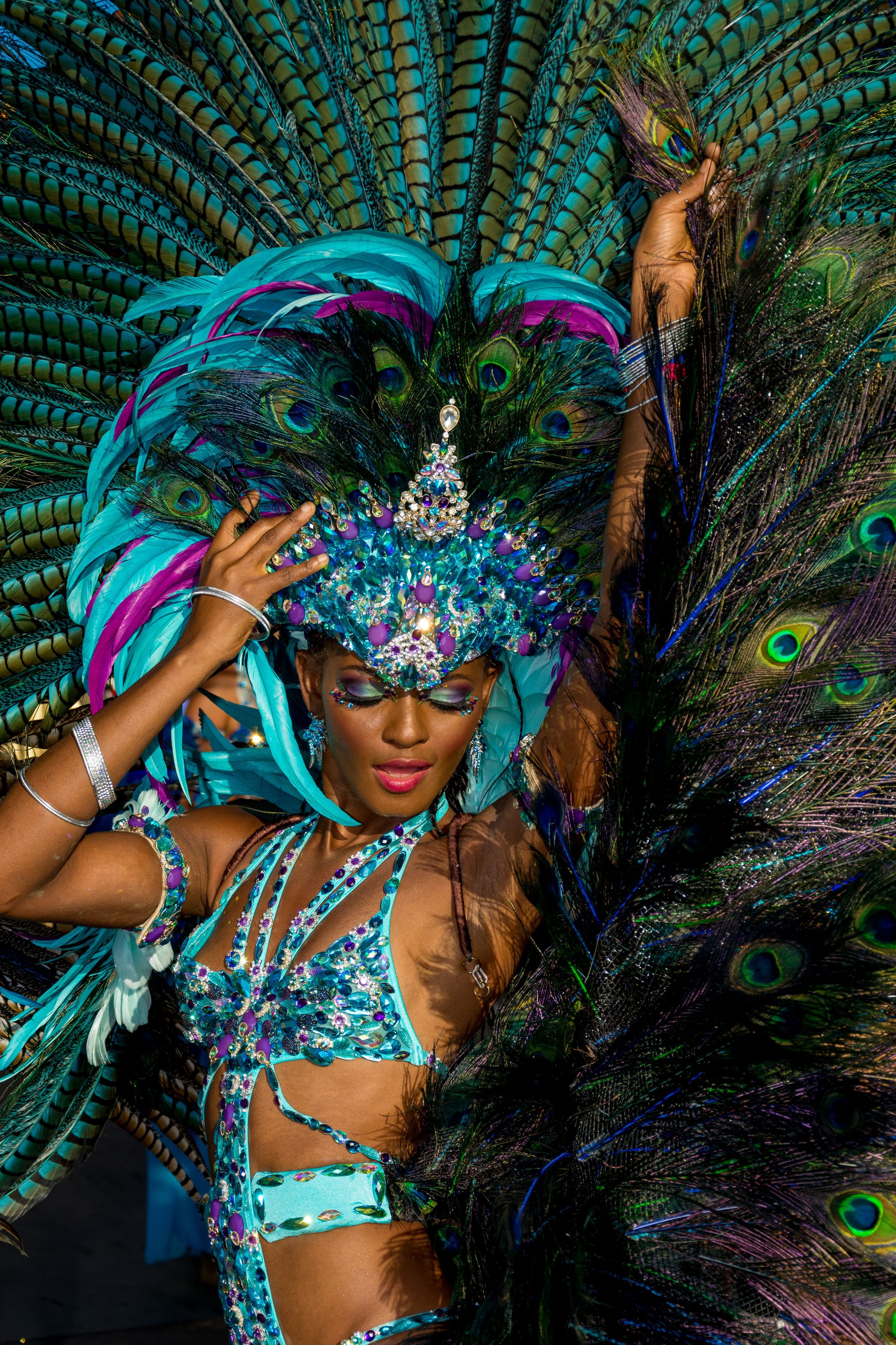 Antigua carnival costume woman