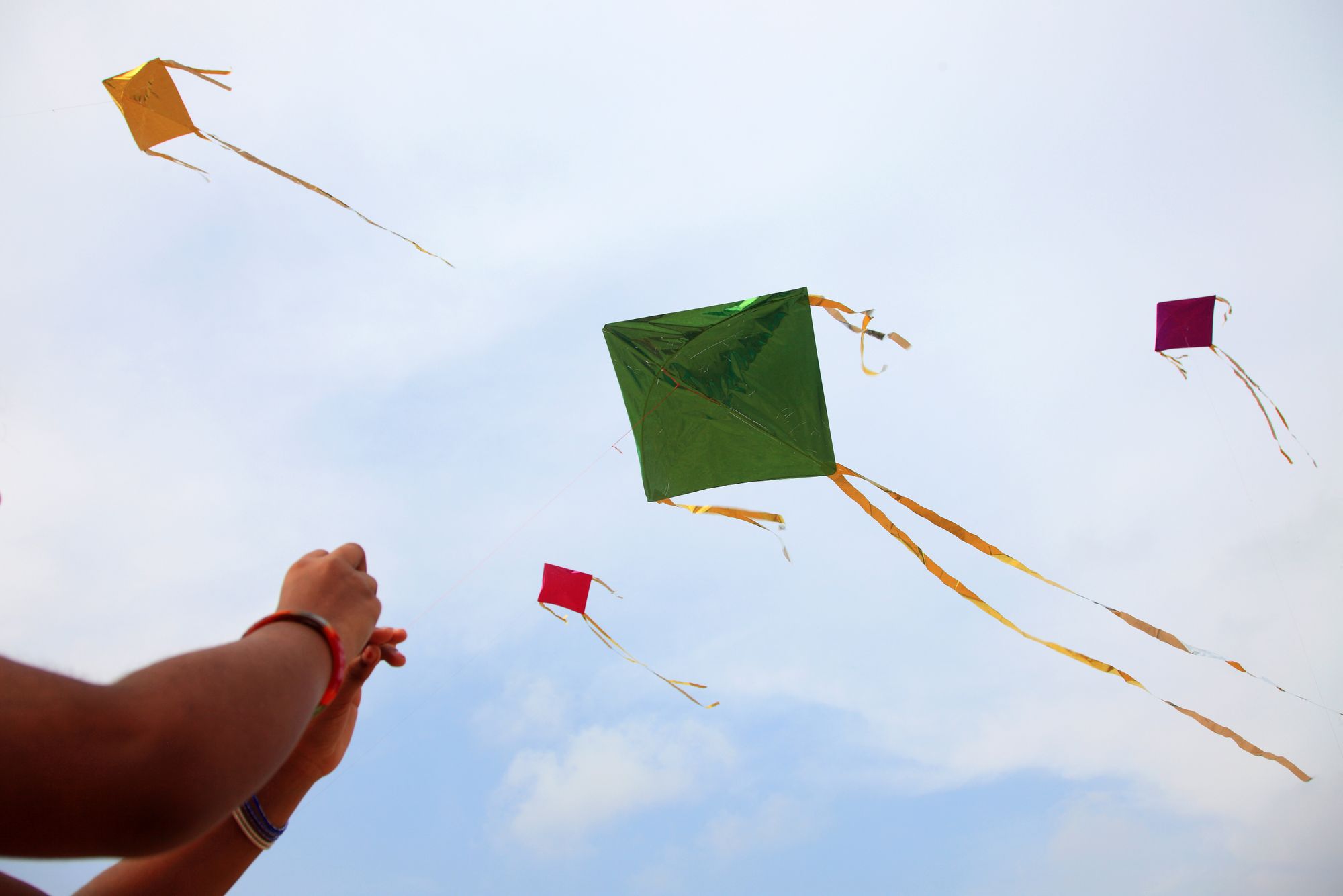 kite flying Caribbean