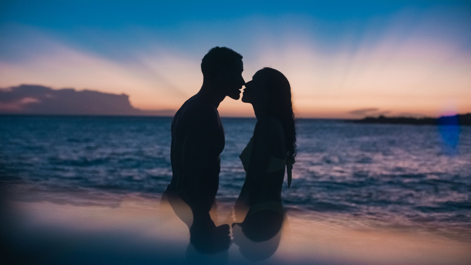 sunset couple