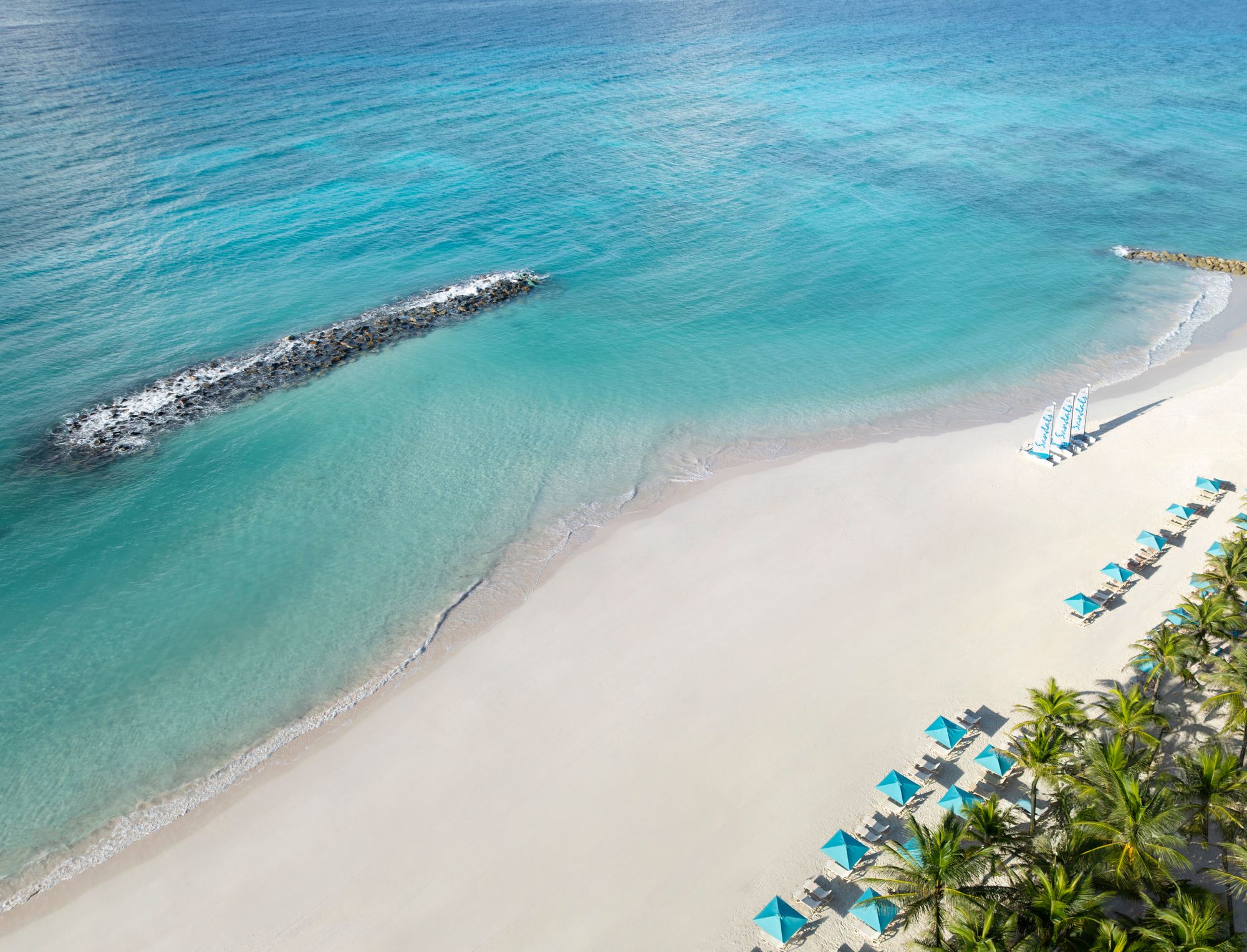 Sandals Barbados beach