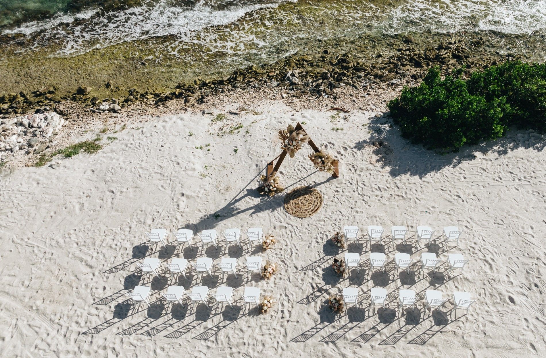 drone-wedding-blissful-beach