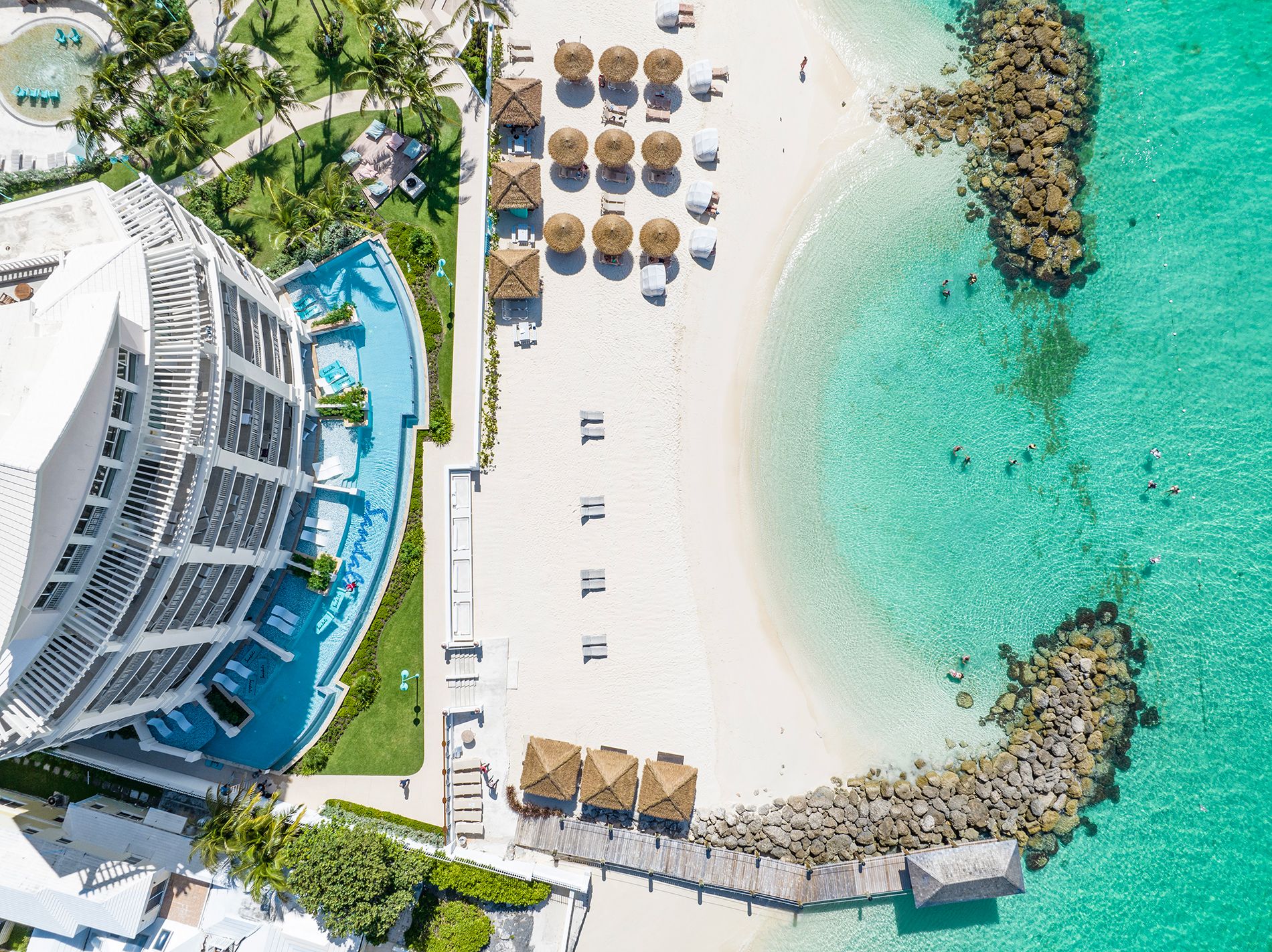 sandals-royal-bahamian-drone
