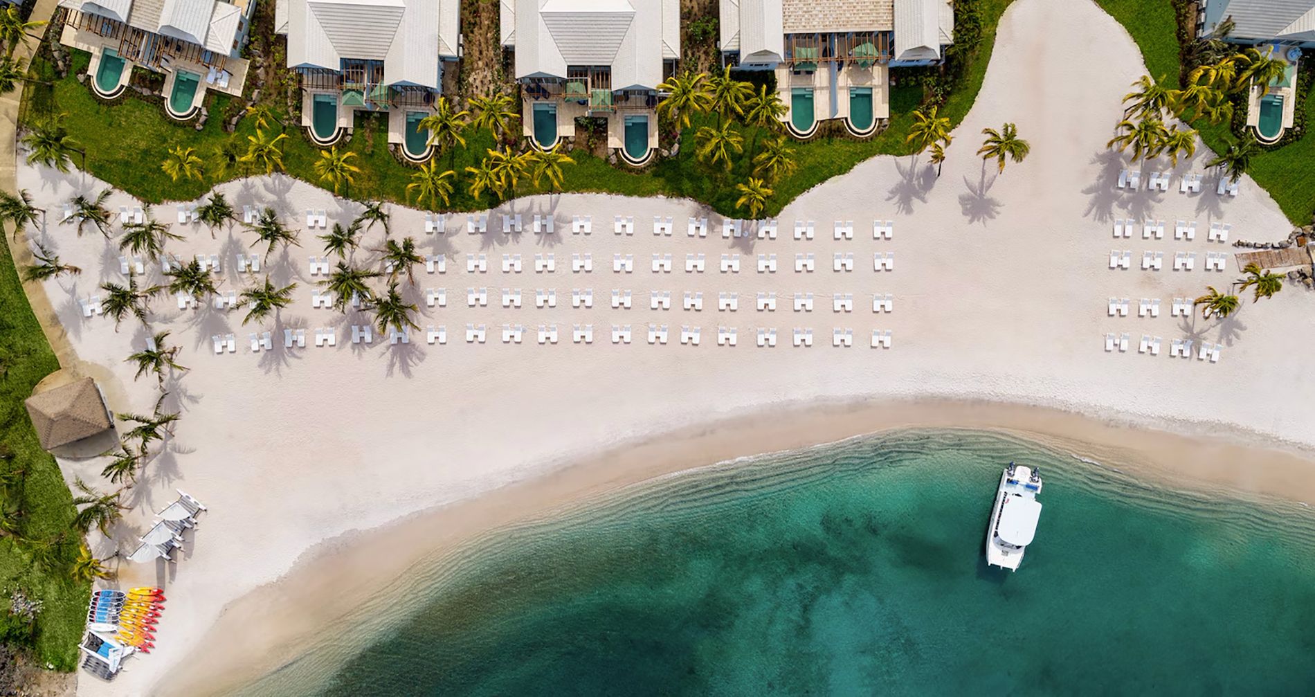 sandals-saint-vincent-beach-drone