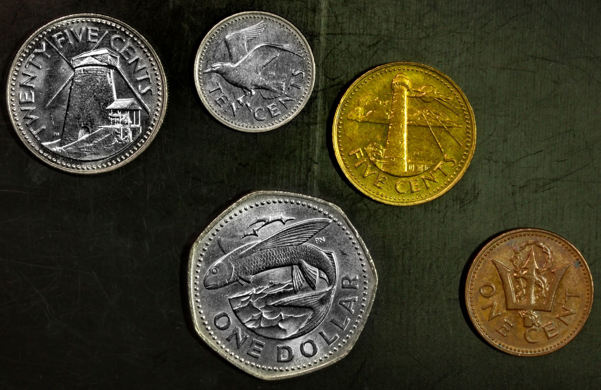 Barbados coins