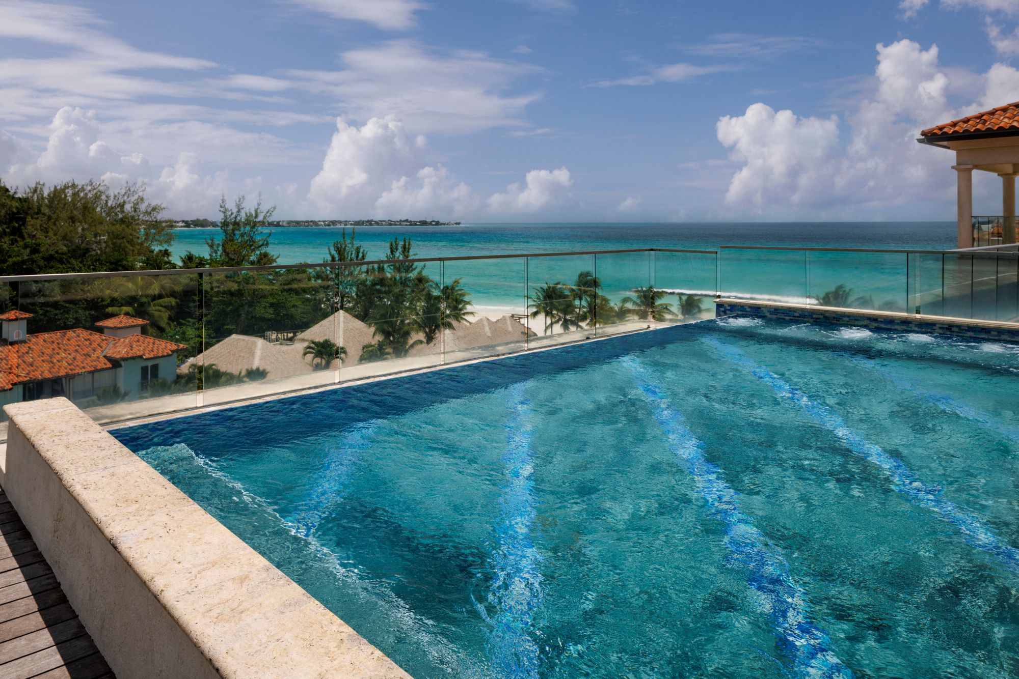 sandals royal barbados rooftop pool